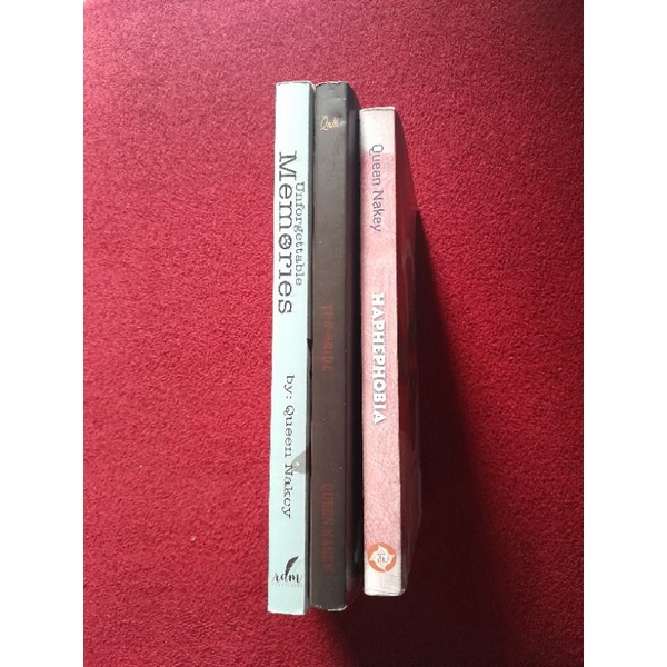 NOVEL PRELOVED : Novel The Bride / Novel Haphephobia / Novel Unforgettable Memories : Novel Queen Na