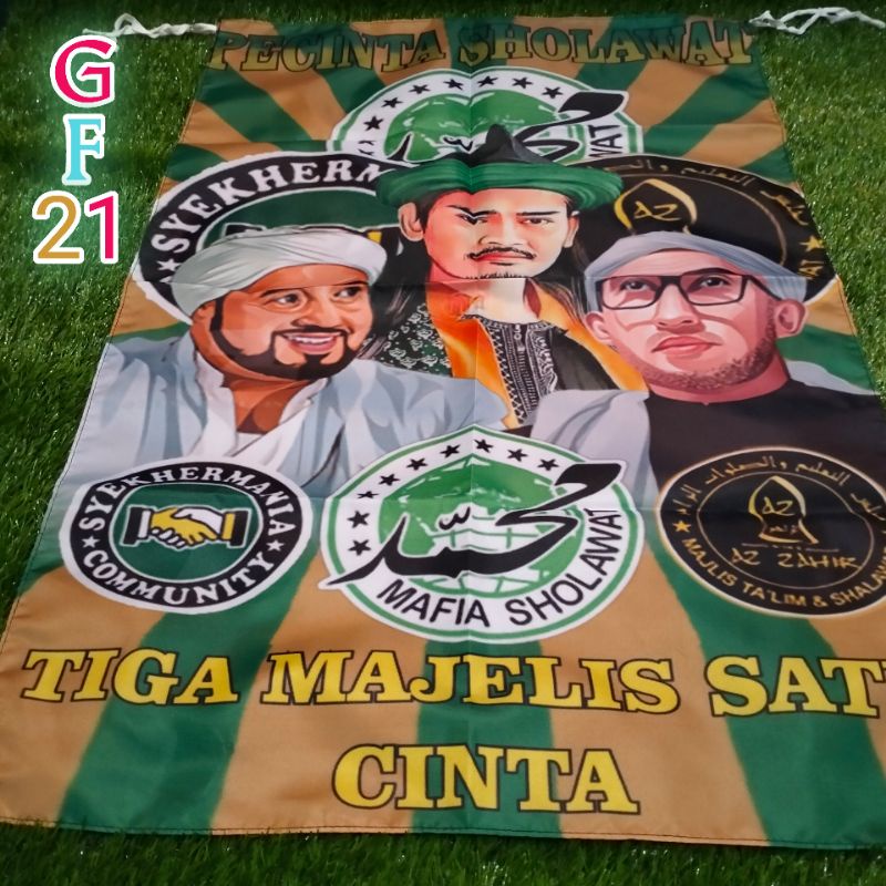 Bendera full printing PSHW-TM PUSAT MADIUN