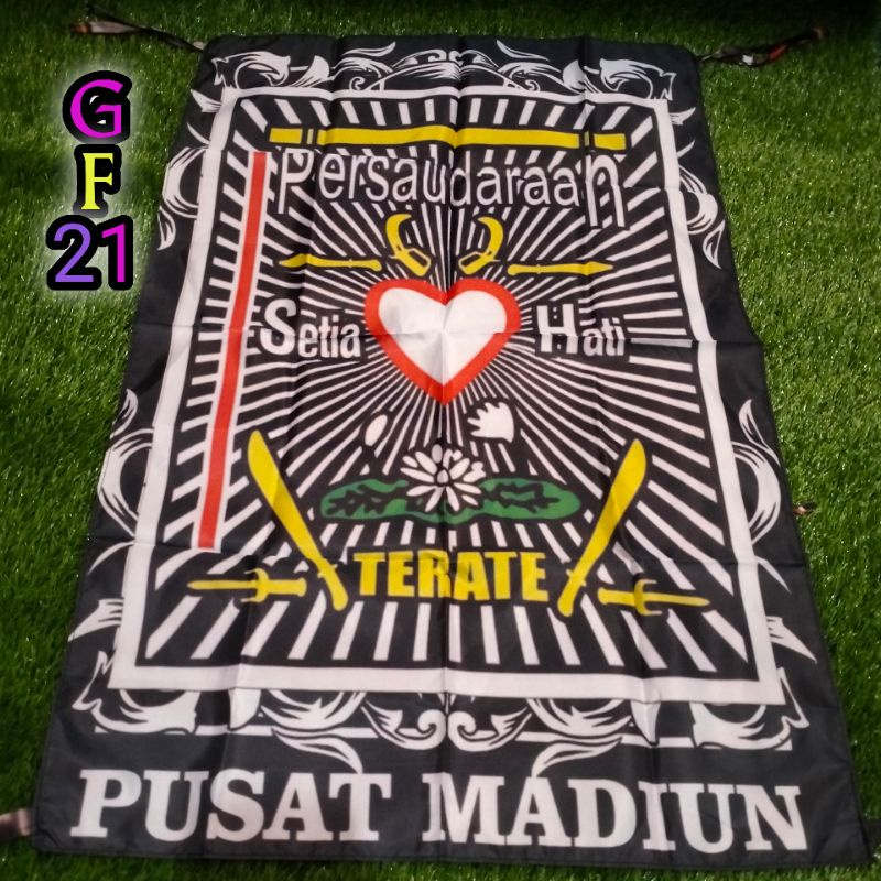 Bendera full Printing PERSAUDARAAN SETIA HATI TERATE PUSAT MADIUN