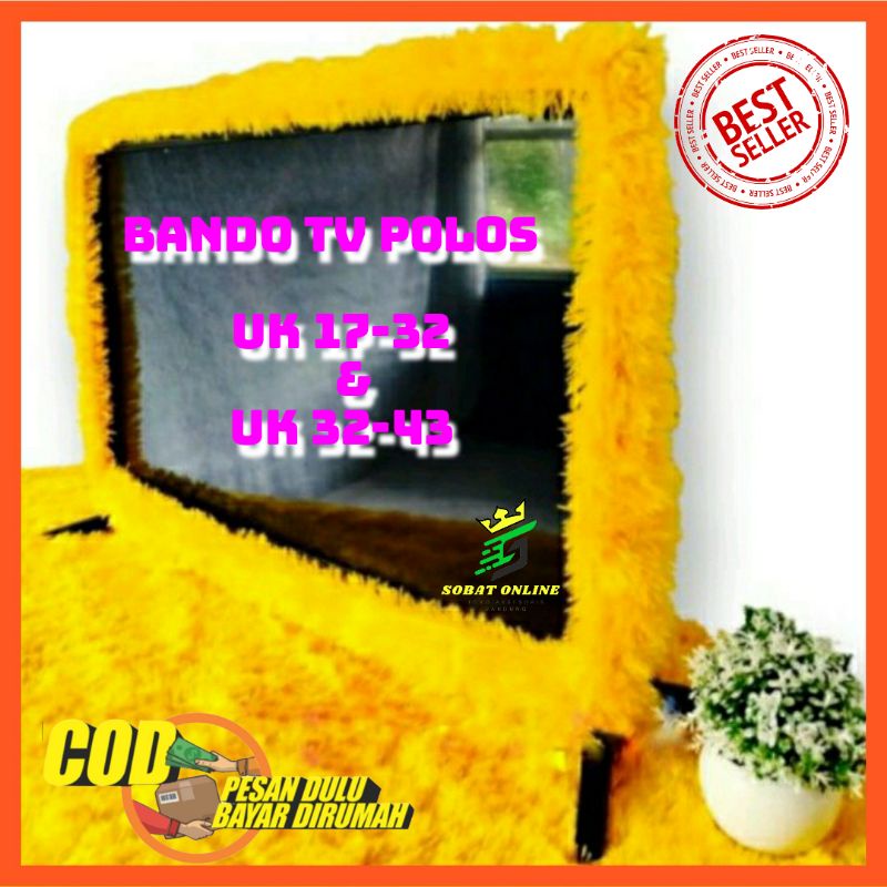 Bando Tv Led 40 - 43 Inch Terbaru 1 Set Dan 17 - 32 Inch Terbaru 1 Set Taplak Meja Tv Dan Bando Tv L
