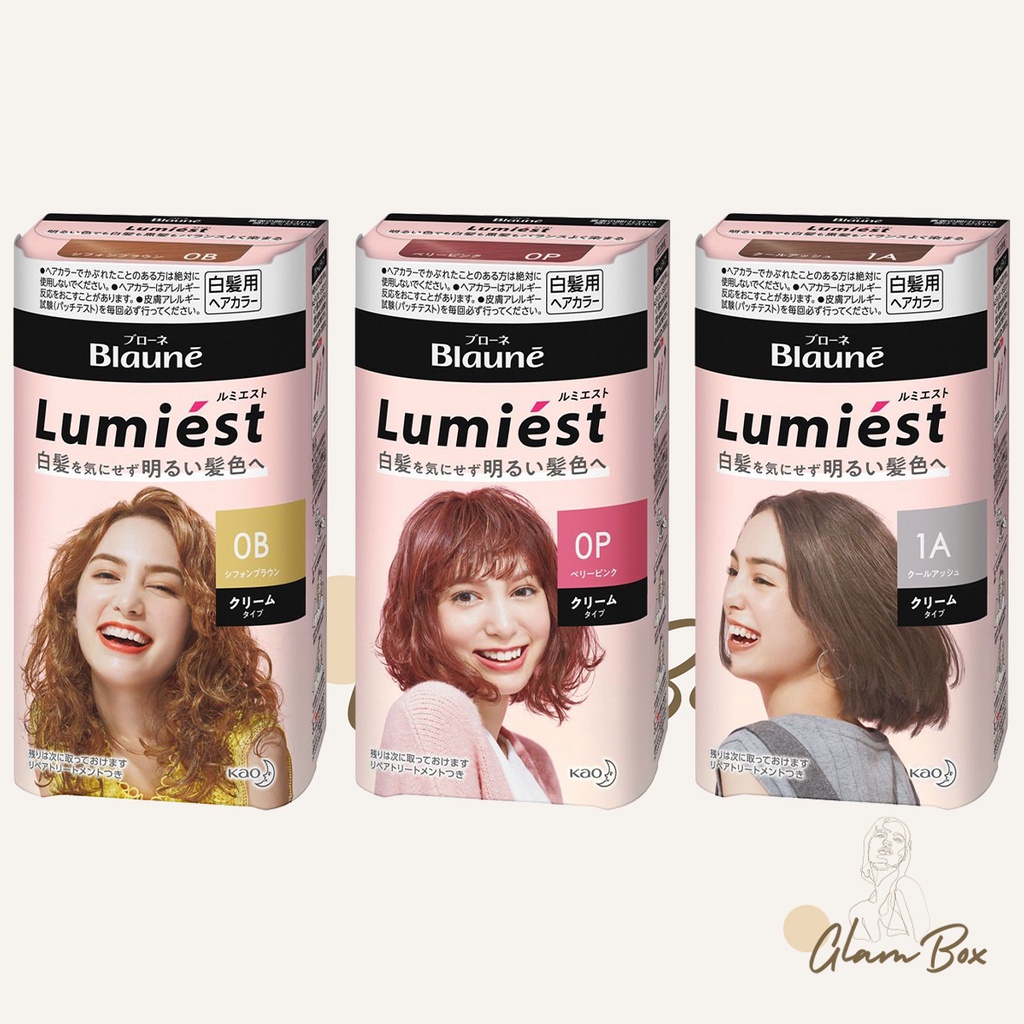 Liese Blaune Lumiest Hair Color (Penutup Uban) Semir Rambut