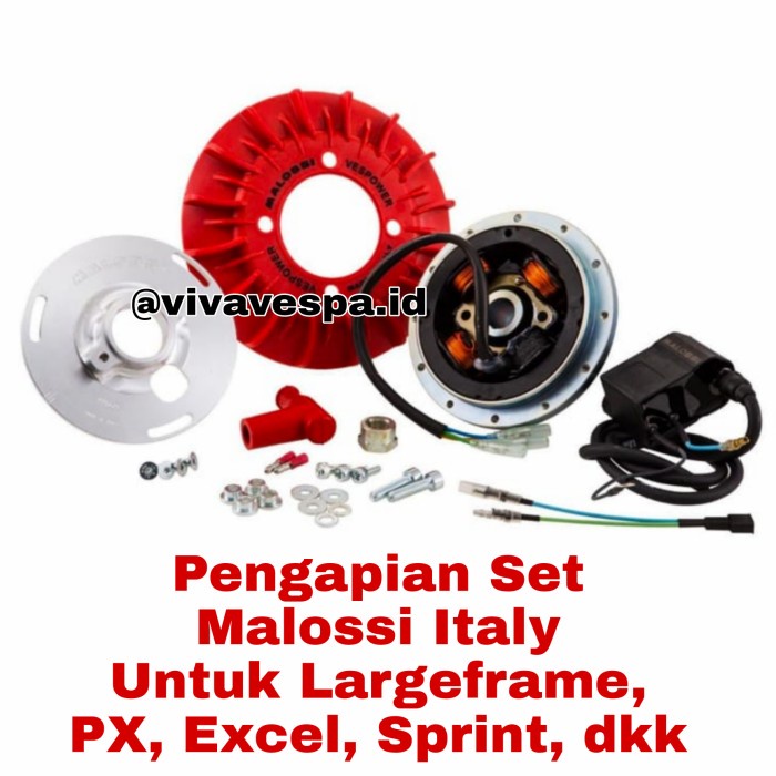 Pengapian Set Malossi Vespower Untuk Vespa Largeframe PX Excel Sprint