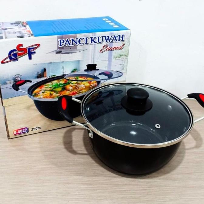 ><><><] panci kuah enamel gsf 22cm