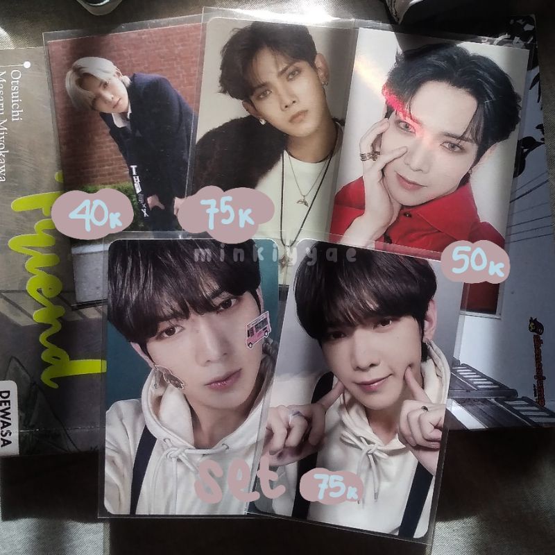photocard ateez yeosang wonderwall ep 2 fever yglobal
