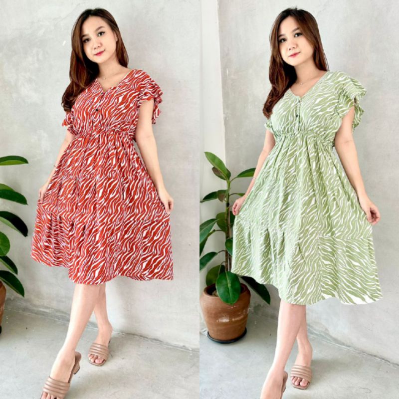 DASTER/DRESS BALI KIRANA MOTIF