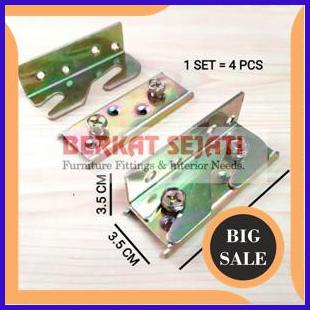Hak Dipan Bayi 26 Engsel Ranjang Baby Box Siku Tempat Tidur Bed Hinges last stok 54PR23