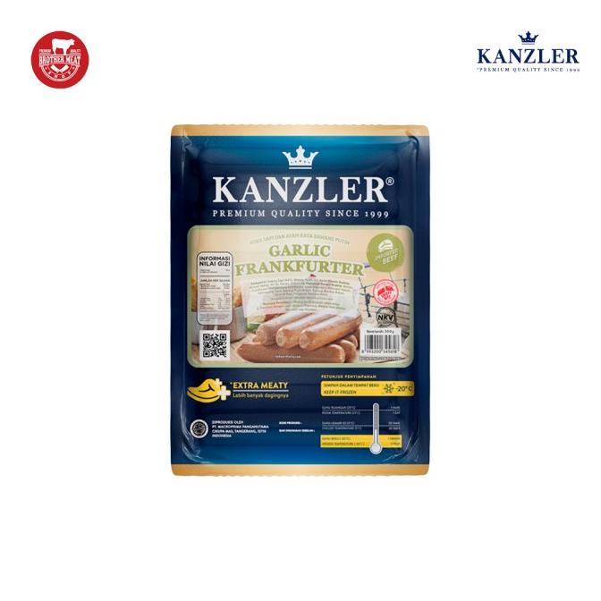 

Kanzler Sosis Garlic Frankfurter 300gr, Halal jin