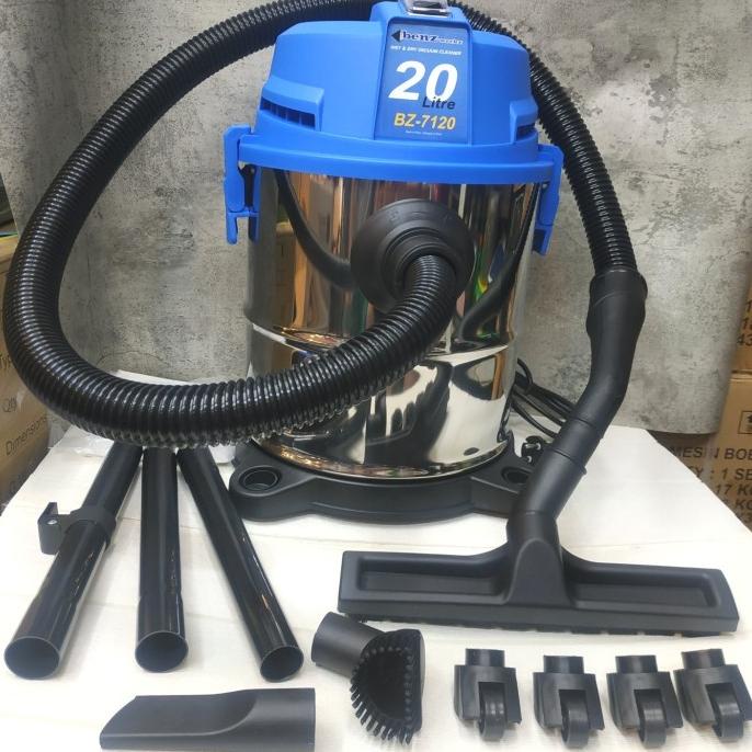 Vacuum Cleaner 3 In 1 Wet+Dry+Blow Stainless Stell Tank 20L 1000W Benz Ilmavaa9