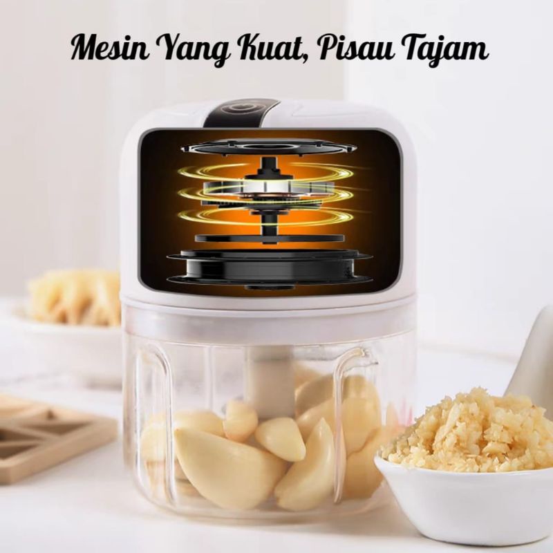 Blender Bumbu Portable Alat Penggiling Bumbu Dapur Elektrik⭐ IndoStar ⭐