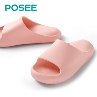 POSEE Cat Claw EVA Sepatu Wanita Branded Original Sandal Loggo Untuk Sandal Platform Indoor &amp; Outdoor P15819S Black Shoes