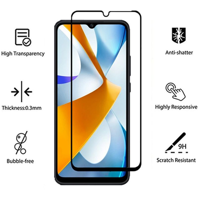 Tempered Glass Full Infinix Hot 11play / Hot 10play / Hot 10s / Hot 10S Nfc / Hot 9play / Hot 11 / Hot 11 2022 / Hot 11s / Hot 11s Nfc / Hot 10lite / Hot 10T / Hot 9 / Hot 8  Anti Gores Full Layar 5D/9D/99D