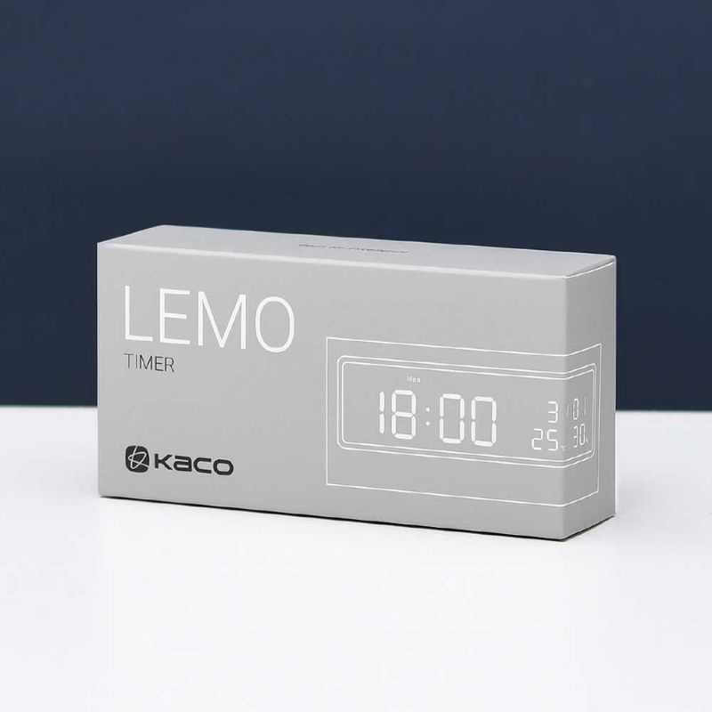 KACO LEMO Jam Weker Alarm Table Clock - K1422