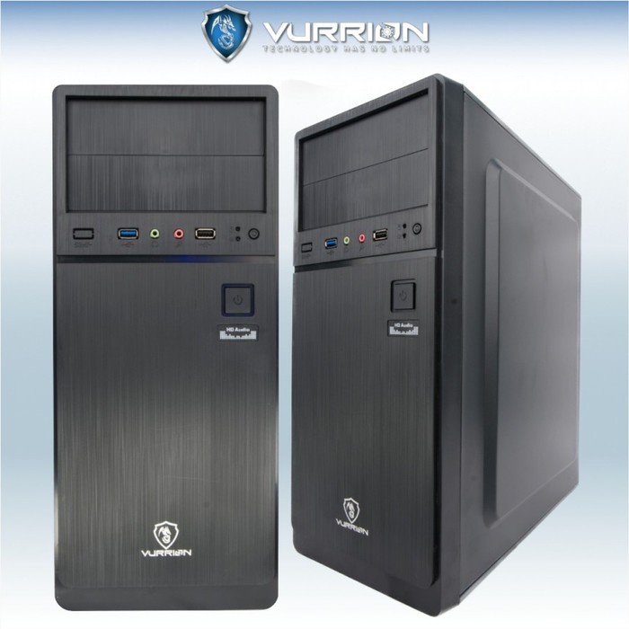 CASING VURRION OFFICE PRO KR 23 + PSU 500 WATT USB 3.0
