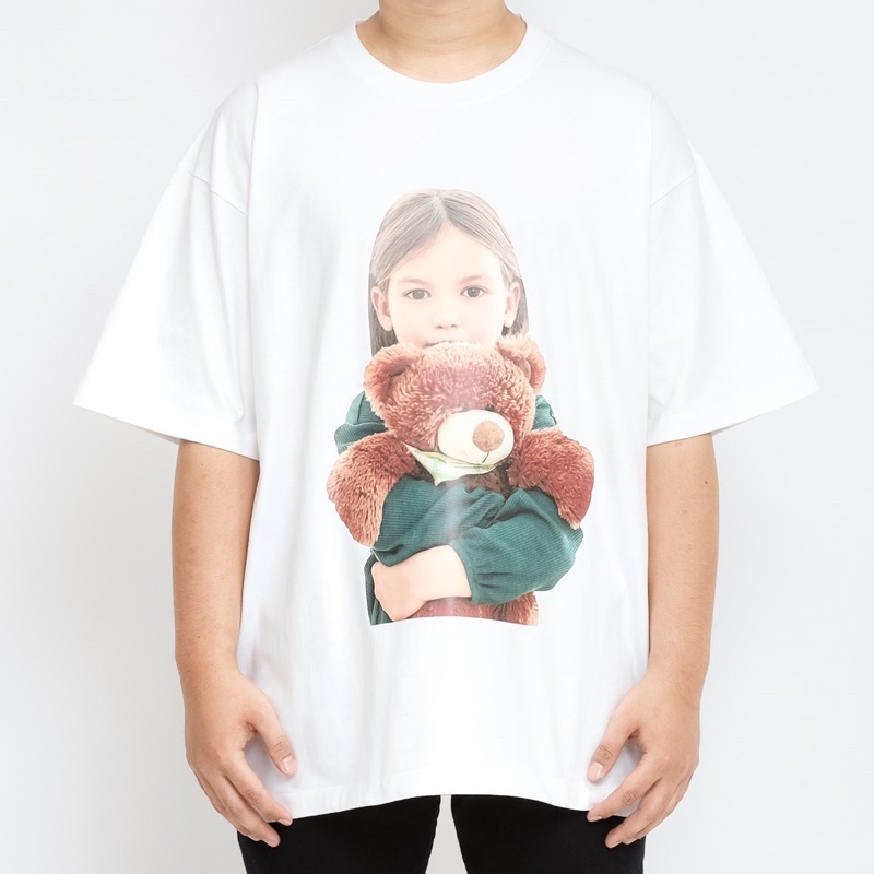 ADLV. Girl With Doll White Tee