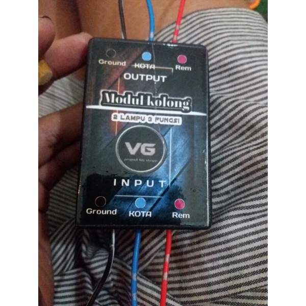 modul kolong 2 lampu 3 fungsi