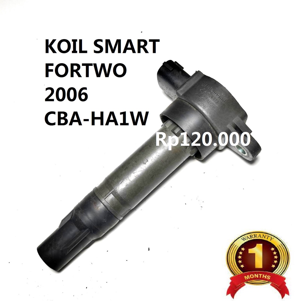 KOIL Ignition Coil Smart 451 Fortwo Coupe Cabrio 1.0 FK0319 A1321580003 1832A028 MITSUBISHI i 2006 C