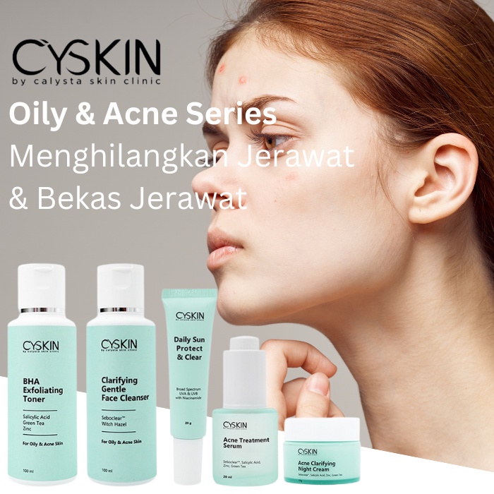 Paket Skincare Jerawat Kulit Berminyak Calysta