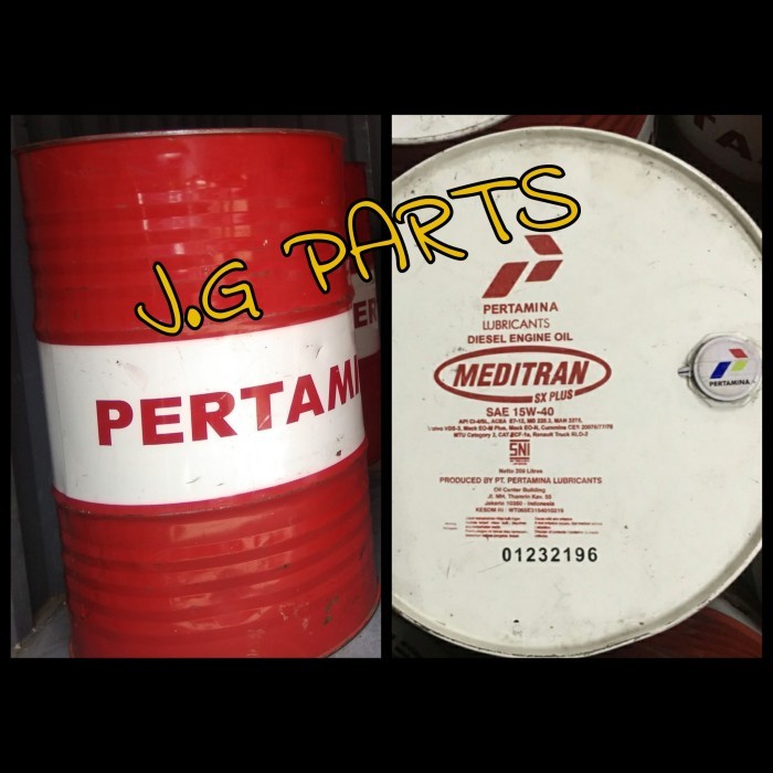 JGPS OLI MESIN DIESEL MEDITRAN SX PLUS SAE 40 15W-40 OLI DRUM PERTAMINA