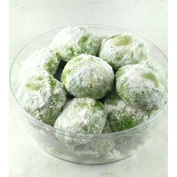 

Kue Kering Putri Salju Ngeprul Kemasan Toples 250 gram