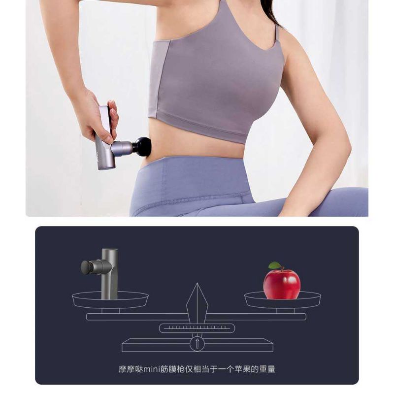 Momoda Alat Pijat Elektrik Mini Pocket Massage Gun Deep Massage - SX319