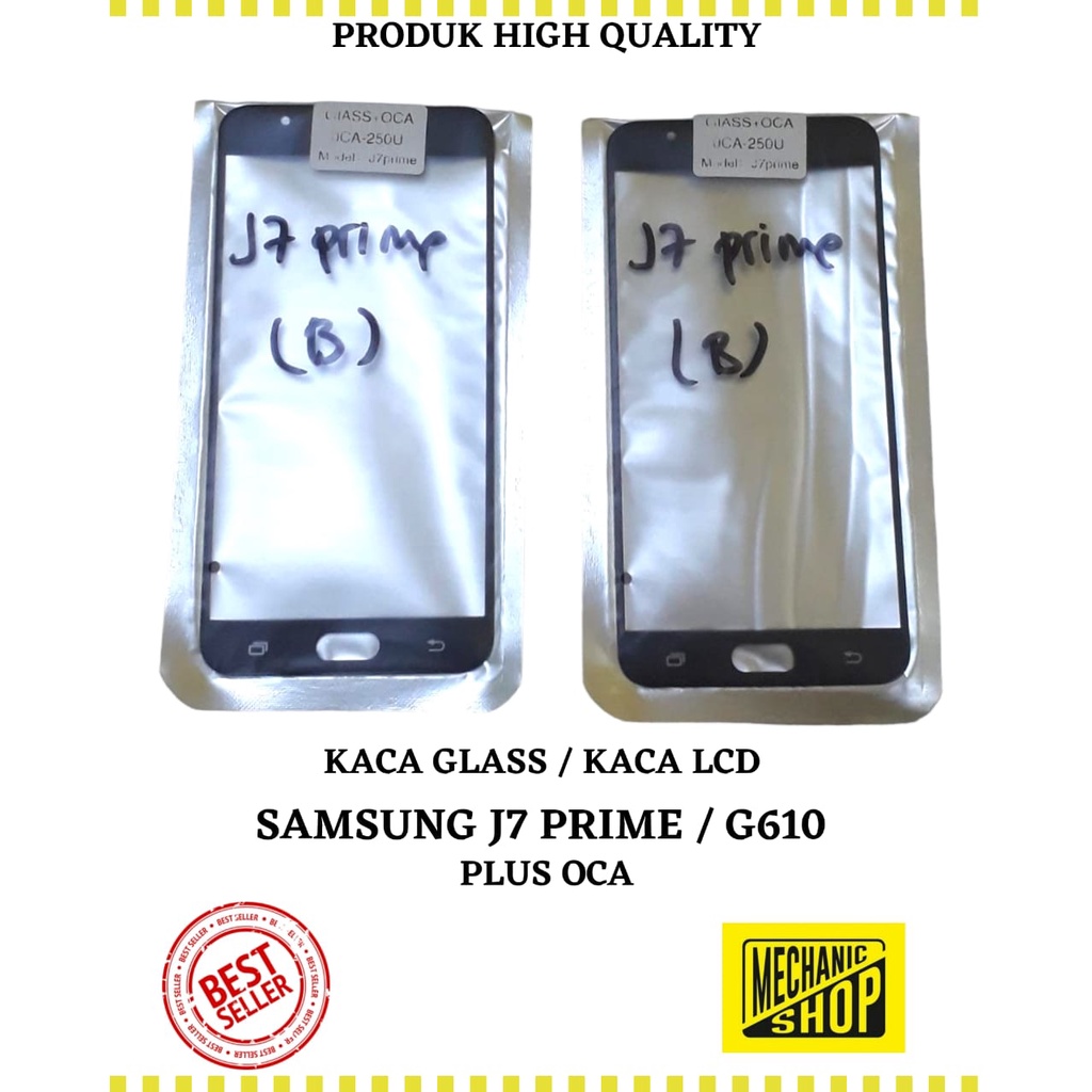 KACA LCD / GLASS SASMUNG J7 PRIME G610 BLACK