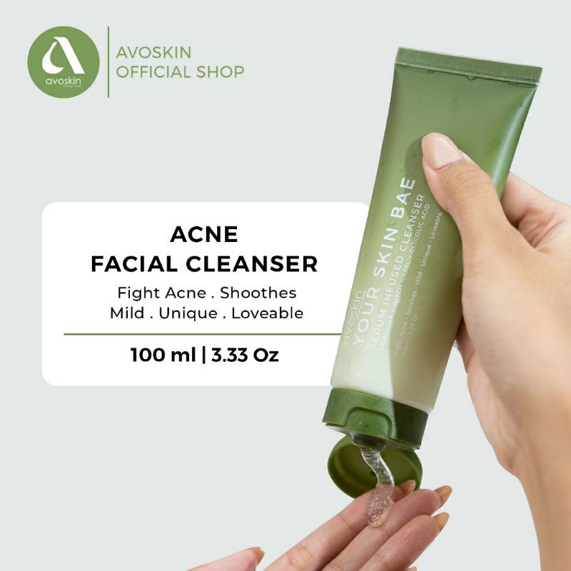 AVOSKIN YOUR SKIN BAE SPIRULINA FACIAL CLEANSER