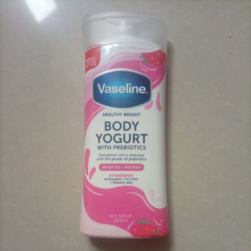 [ 200ml ] VASELINE HAND BODY HEALTHY BRIGHT BODY YOGURT