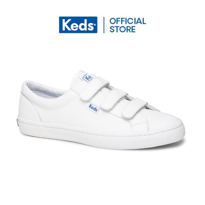 Promo Keds Sepatu Wanita Tiebreak Leather White WH57616