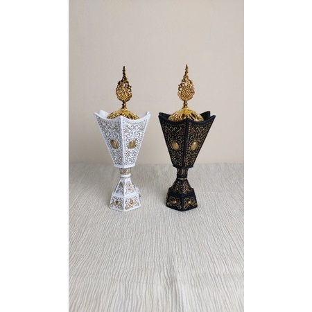 Mabkhara Manual / Prapen Bukhur / Tempat Bakar Dupa Khas Arab / Pengharum Ruangan Aromaterapi Import