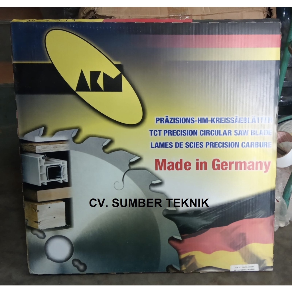 CIRCULAR SAW MATA GERGAJI SERKEL 10INC(25CM) MERK AKM MADE IN GERMANY