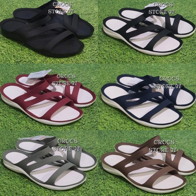 Promo CROCS SWIFTWATER/SANDAL CROCS SWIFTWATER FLAT