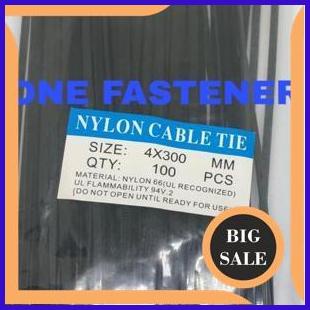 

Kabel Ties Cable Tie Kabel Tie 4X300 mm HITAM 100pc parts 54PR23