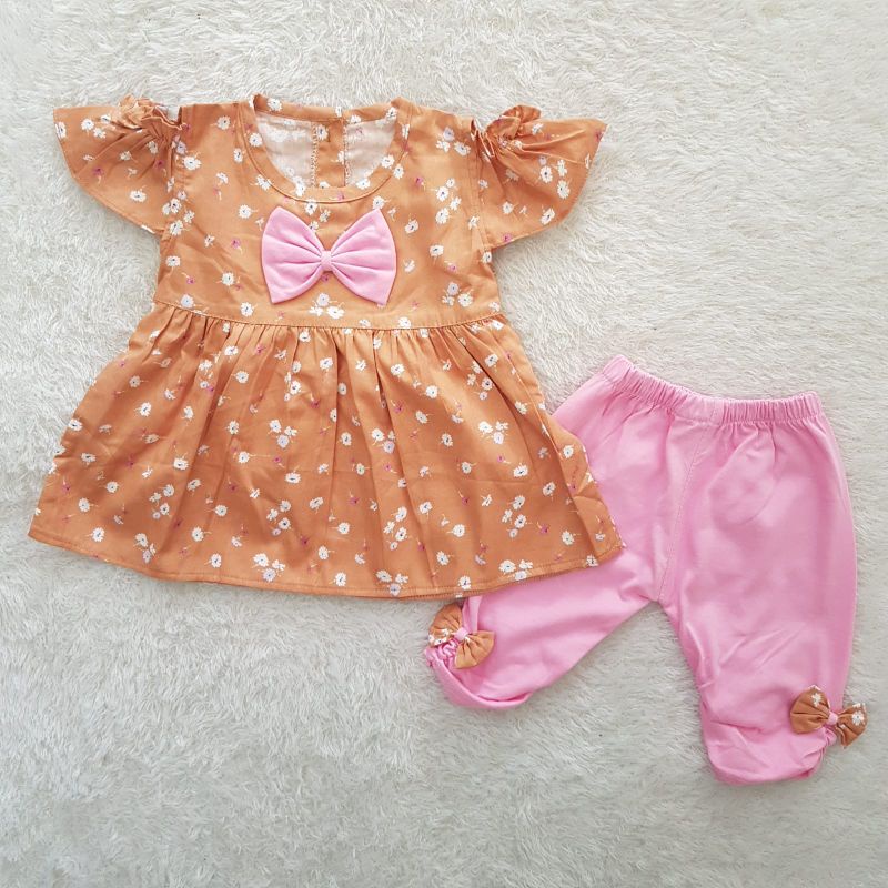 baju bayi miko set