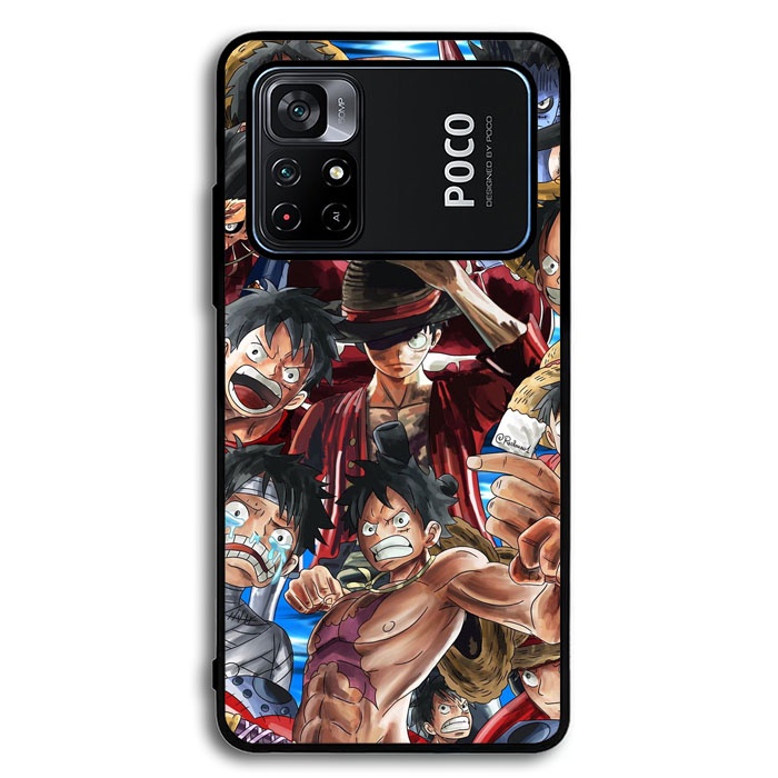 Hardcase Casing Case Xiaomi Pocophone Poco M4 M23 F2 F3 F4 X3 C40 Pro Luffy One Piece AB1582