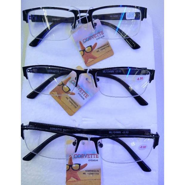 KACAMATA MINUS -1.00 s/d -4.00 KACAMATA JARAK JAUH PRIA  DAN WANITA