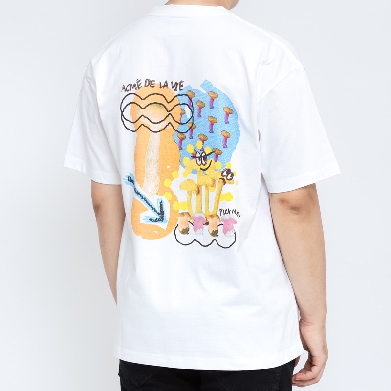 ADLV. Mushroom White Tee