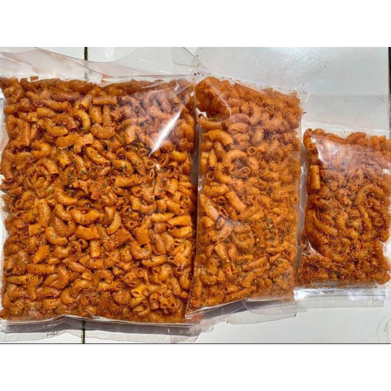 

Makaroni pedas jeruk 500gr