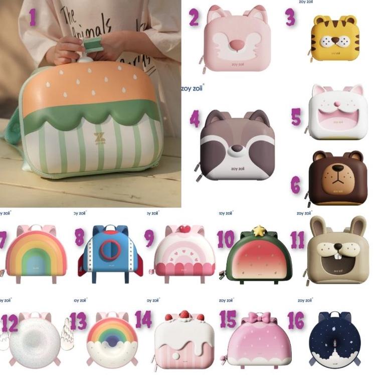 TAS ZOYZOII READY STOCK TAS RANSEL ZOY ZOII ORIGINAL. BACKPACK .