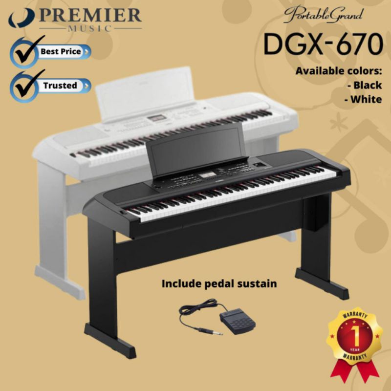 YAMAHA DIGITAL PIANO DGX670 DGX-670 DGX 670