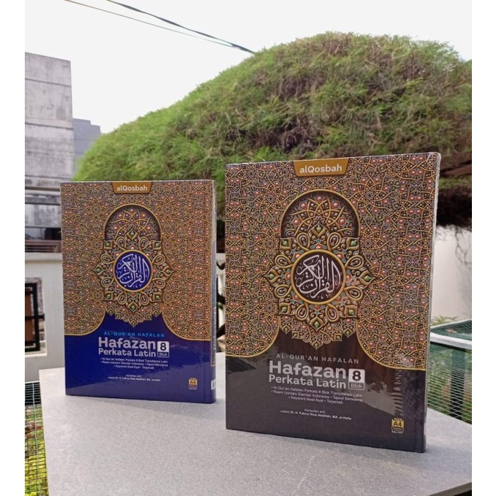 A4 Besar - Al Quran Hafalan Hafazan PerKata LATIN QURAN HAFAZAN 8 BLOK