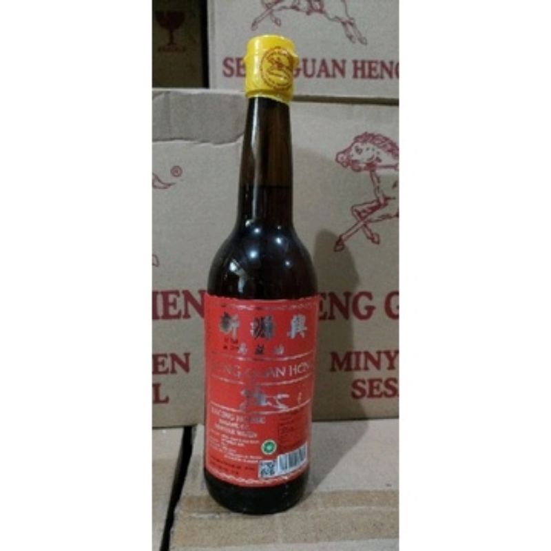 

Minyak Wijen/Sesame Oil Seng Guan Heng 620 ml/Minyak Wijen Kuda