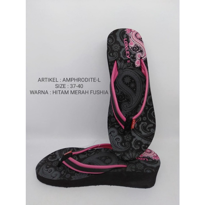 Sandal Wedges Wanita Terbaru Loxley//Amphrodite