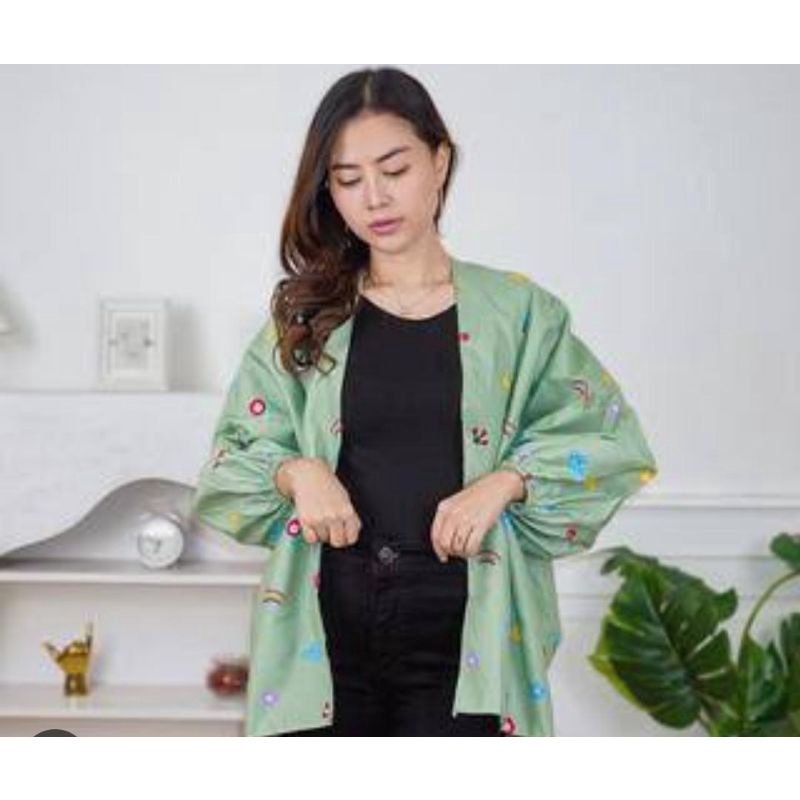 Kiyowo Outer Ld 110cm / Kiyowo Outer Wanita / Outer Kiyowo Warna Lengkap / Kiyowo Outer Hitz