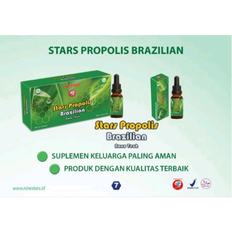 Stars Propolis Brazilian Nano Tech Original - 1 Box