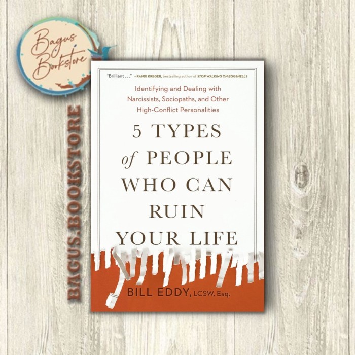 

Most Gifted_versi Eng/Indo_@5 Types of People Who Can Ruin Your LifeBill Eddy