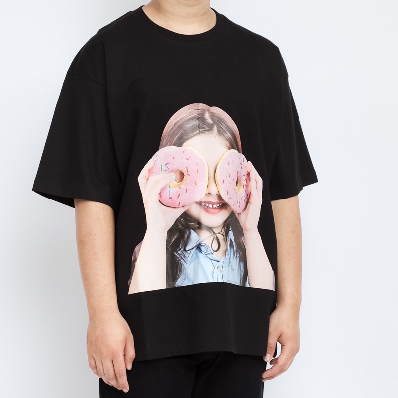 ADLV. Donut Girl Black tee