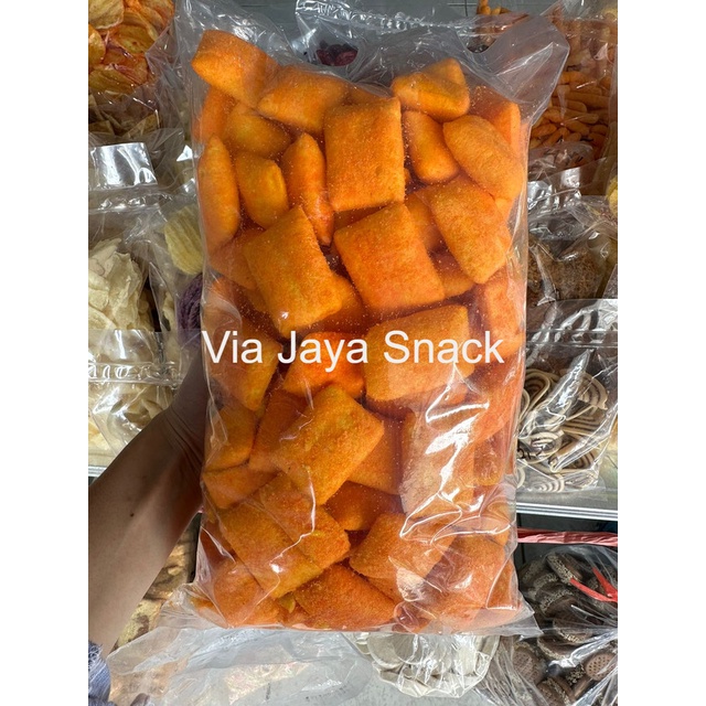 

Termurah! Bantal Keju Snack Pillow Cheese Enak Murah Gurih 250 gr - Via Jaya Snack