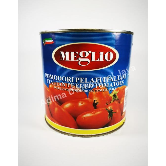 

Promo Tomat Itali / Tomato Whole Peeled Meglio 2.55 kg