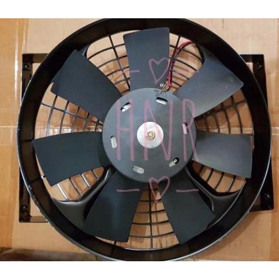 ExtraFan Extra Fan Kipas AC Mobil Rangka Besi Tiup Hisap FAN AC MOBIL