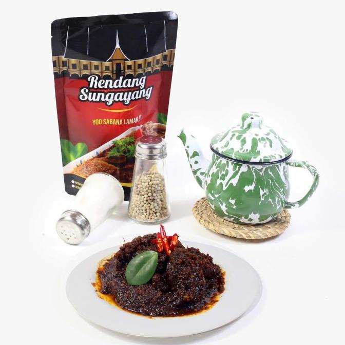

Promo Rendang Daging sapi 500 gram Rendang Sungayang